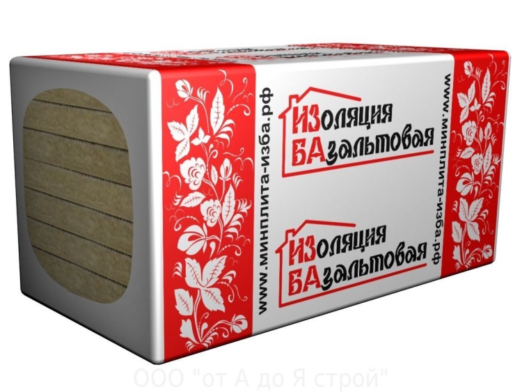 Утеплитель Изба Стандарт 45 1000х600х50 мм, 12 шт. уп