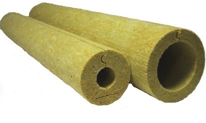 Цилиндр минераловатный ЭКОРОЛЛ КВ-100 1000х18х20 мм
