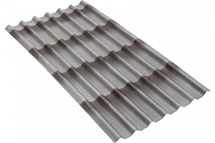 Черепица Ондулин 1.95х0.95 м, серый