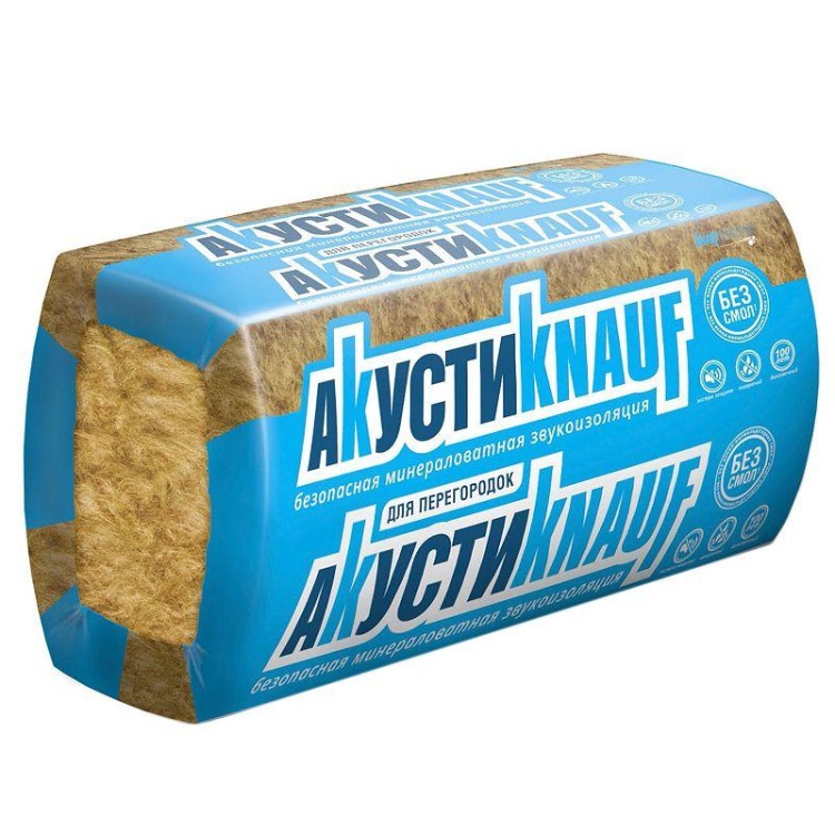 Утеплитель Акустик Кнауф 1230х610х100 мм 8шт. уп