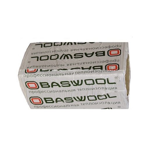 Утеплитель BASWOOL 80 - Вент 1200х600х50 мм, 6 шт. уп
