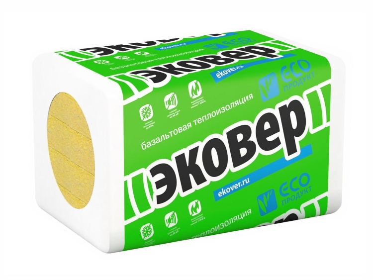 Утеплитель Эковер Фасад Декор Оптимал 135 1000х600х120 мм, 2 шт. уп