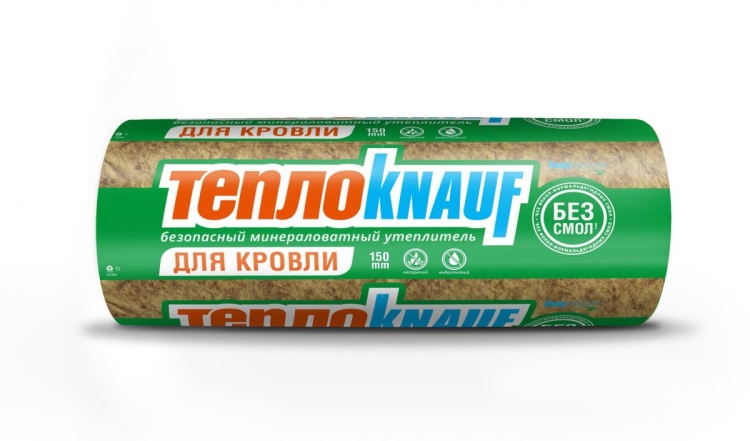 Утеплитель Кнауф для кровли TR 037 5500х1220х150 мм