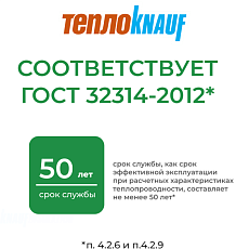 Кнауф для перекрытий ТR 040 100*1220*7380 0,9м3/9м2/32 под